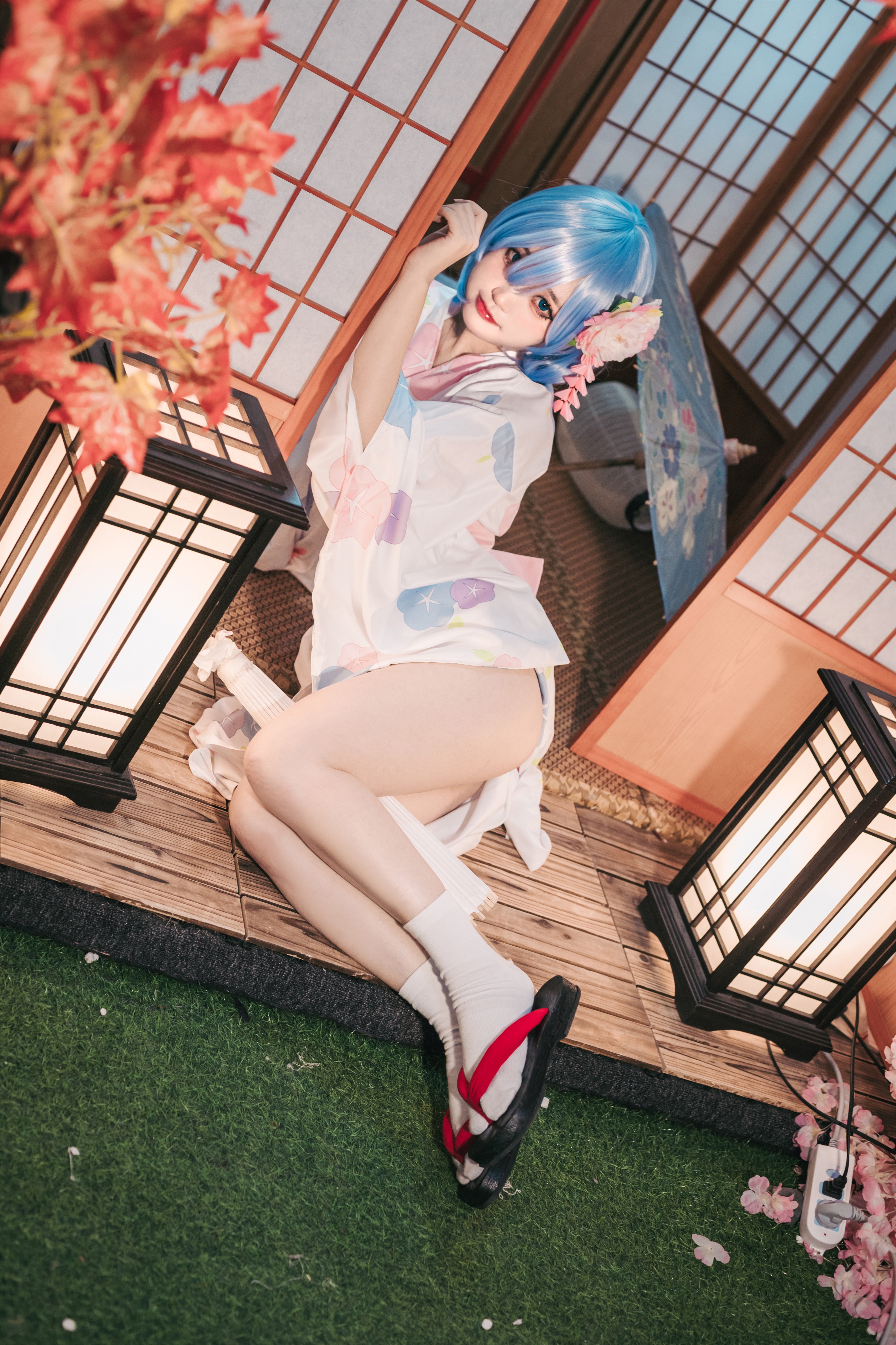 神沢永莉No.010蕾姆和风写真 47P