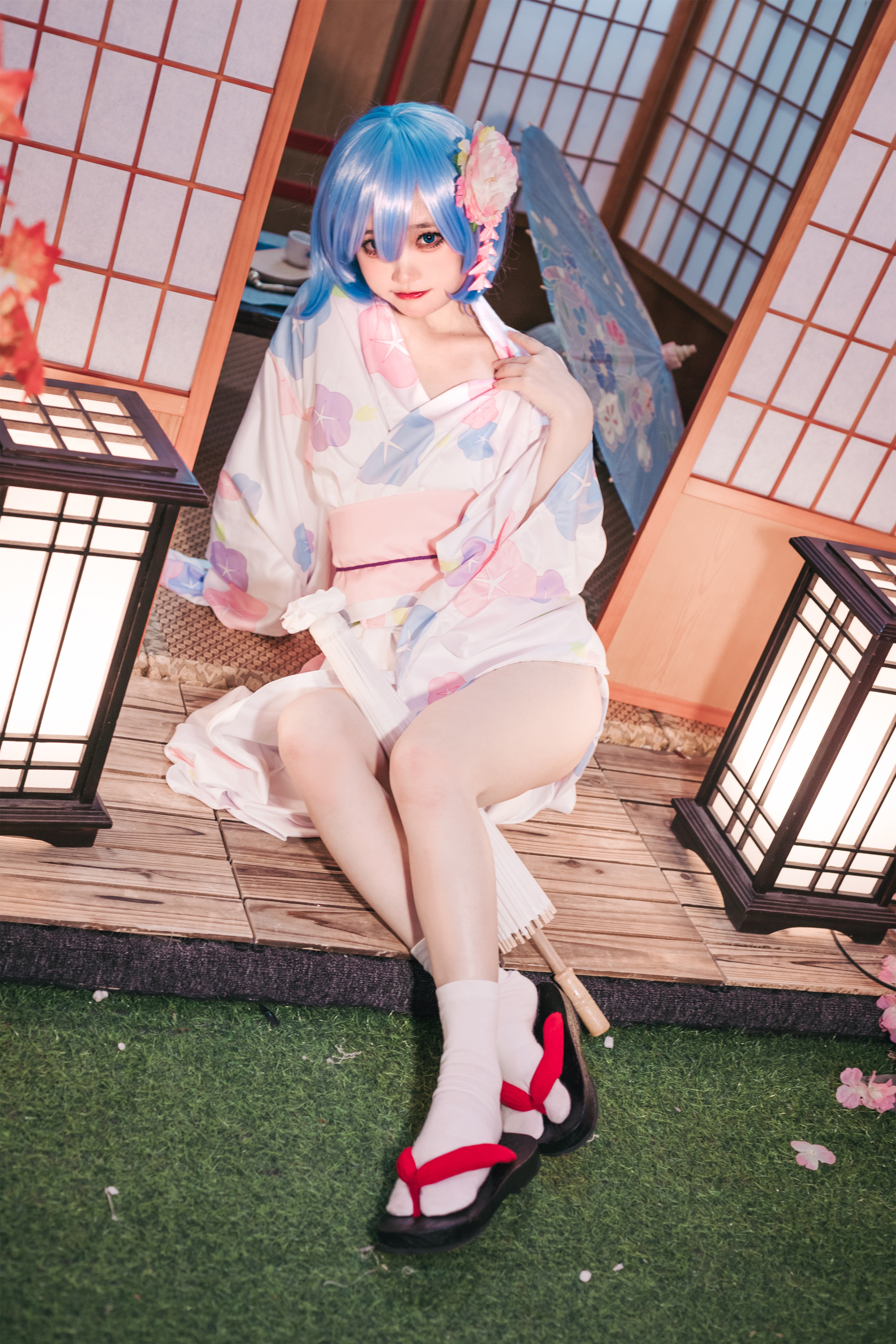 神沢永莉No.010蕾姆和风写真 47P