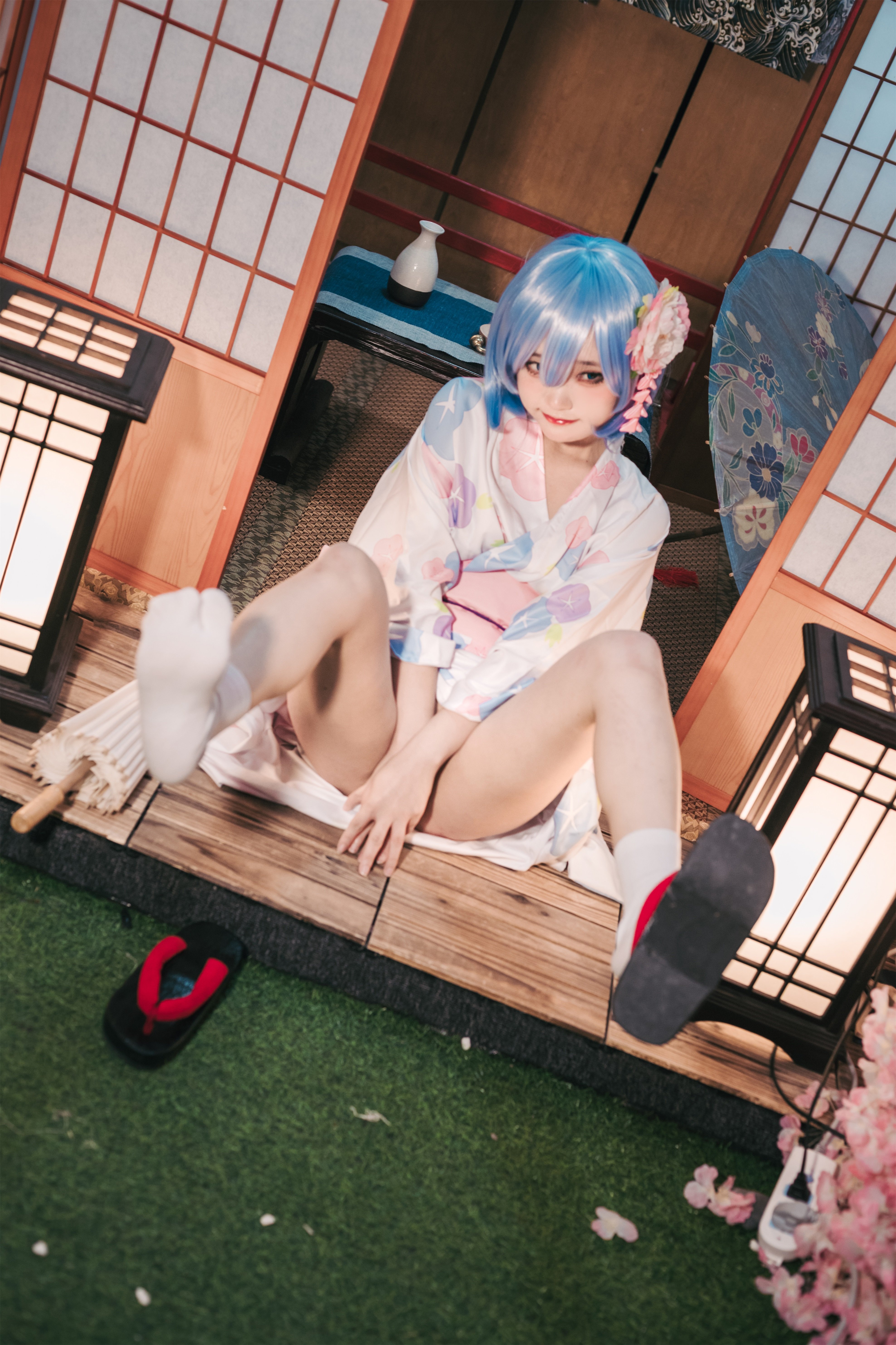神沢永莉No.010蕾姆和风写真 47P