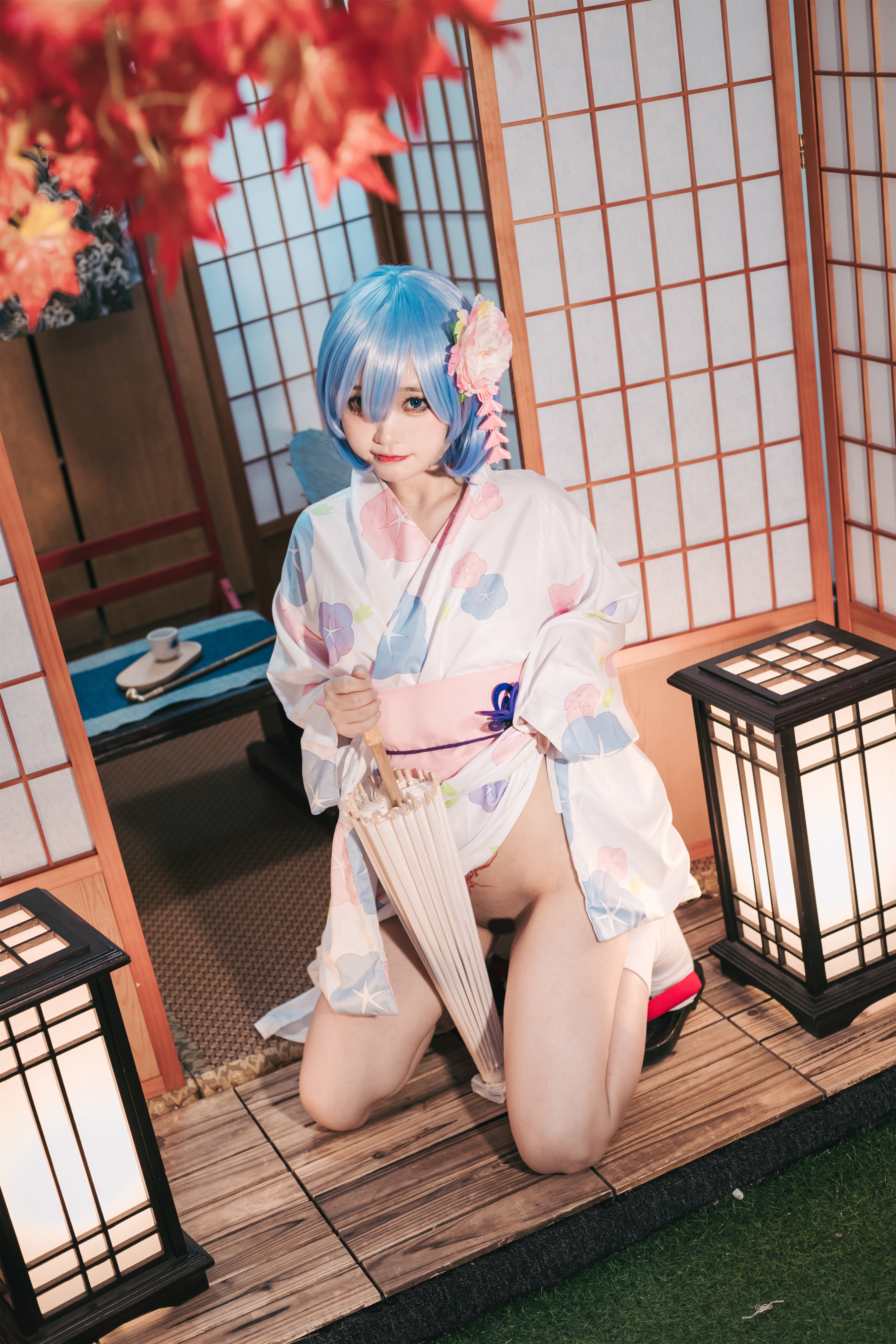 神沢永莉No.010蕾姆和风写真 47P