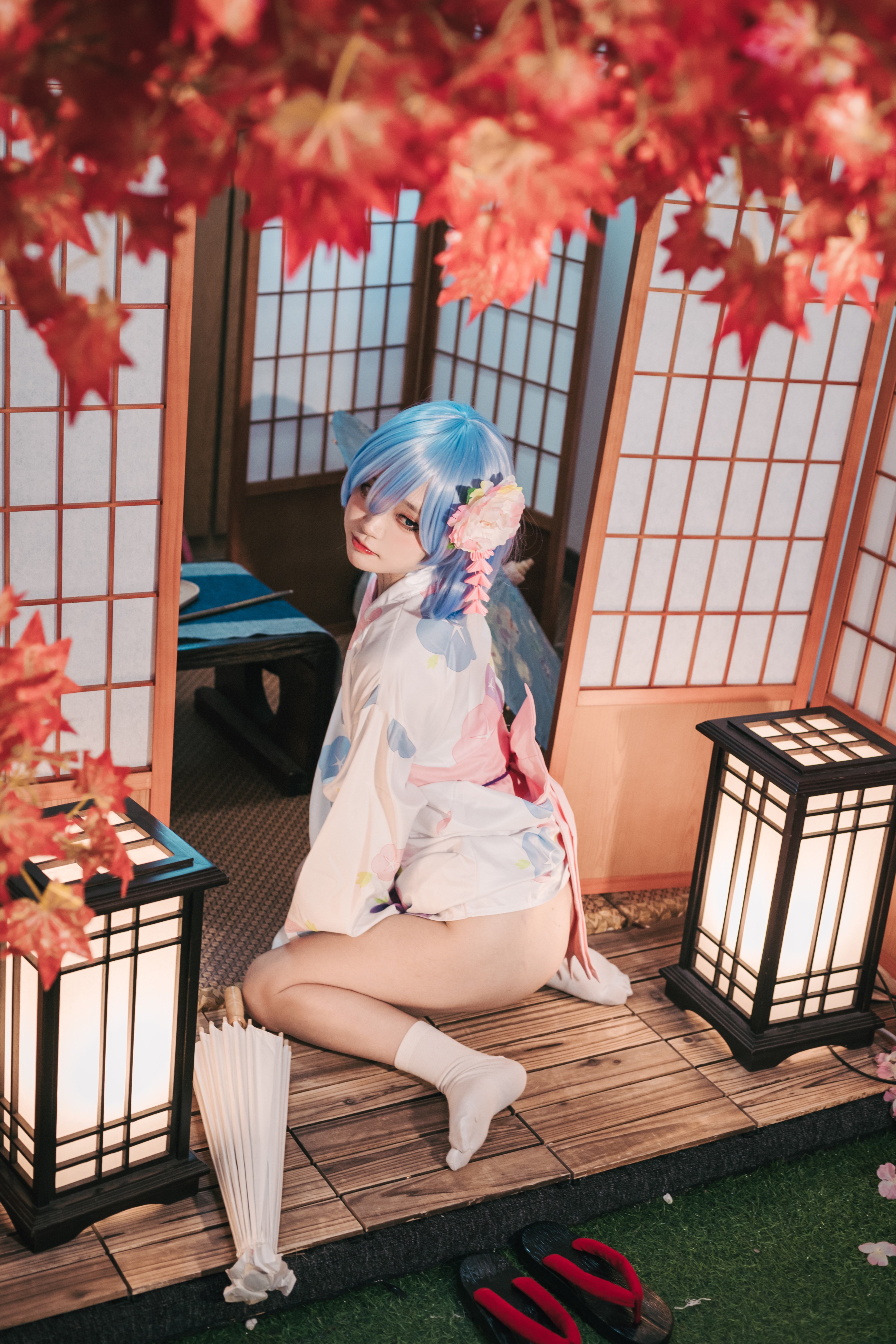 神沢永莉No.010蕾姆和风写真 47P