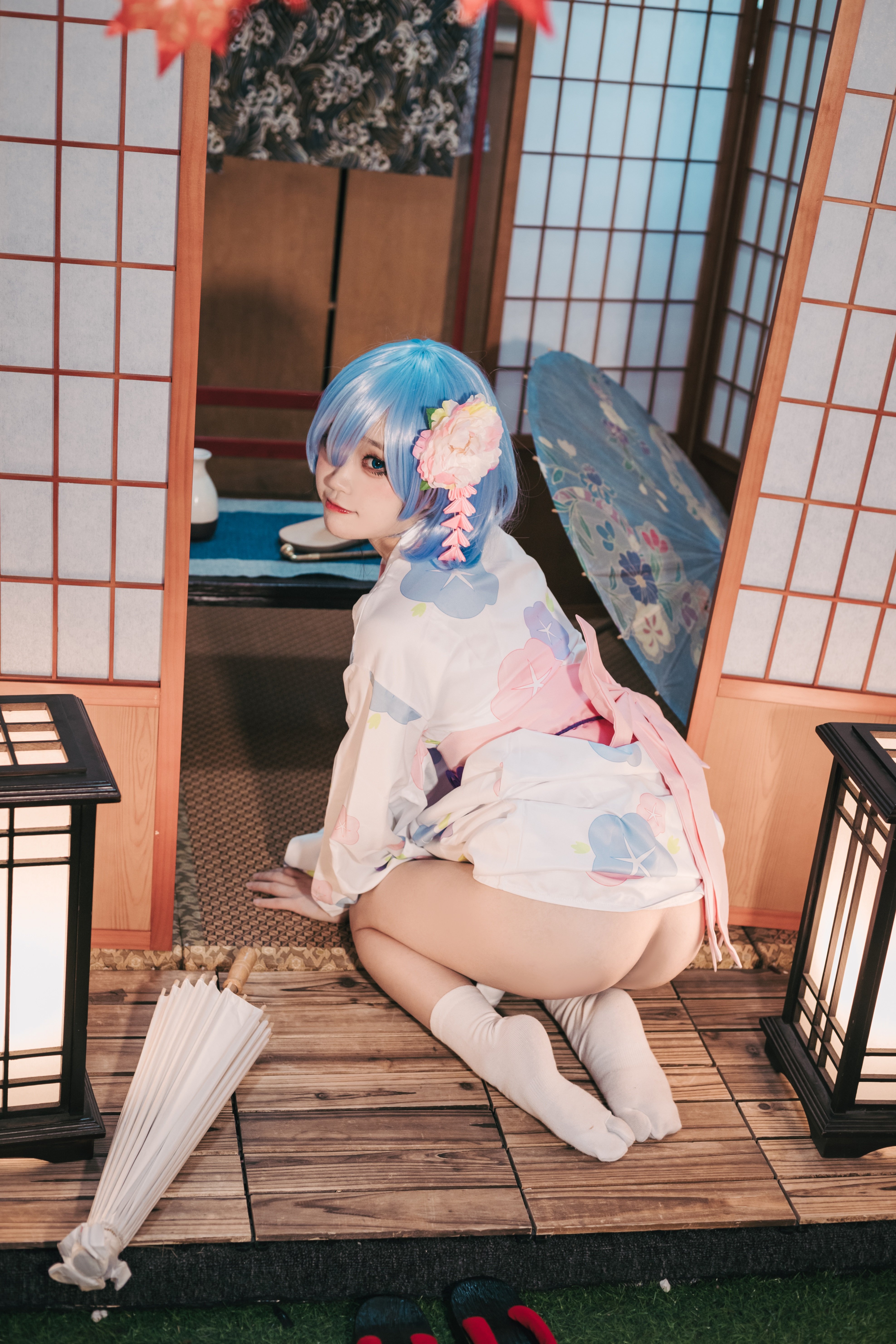 神沢永莉No.010蕾姆和风写真 47P