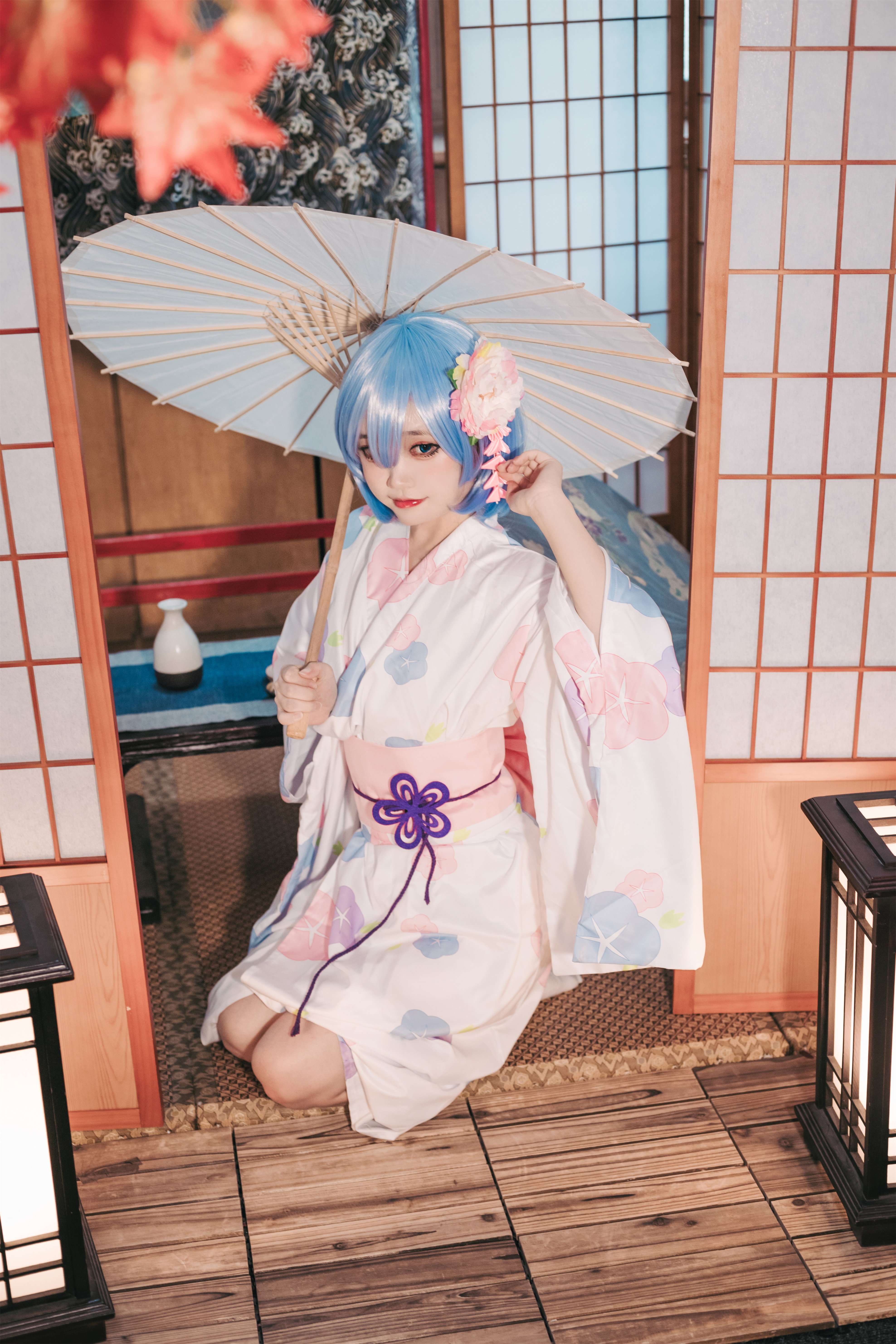 神沢永莉No.010蕾姆和风写真 47P