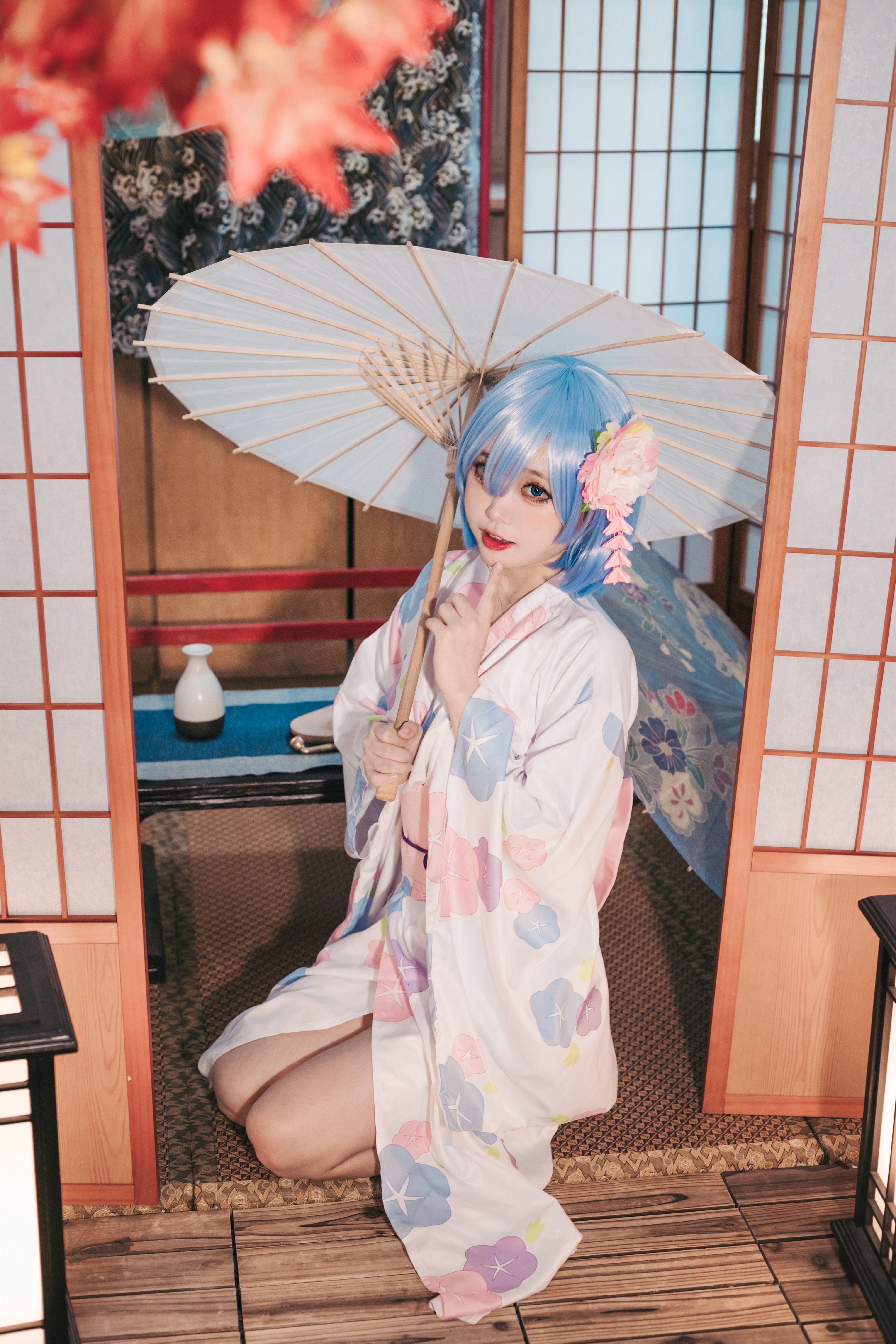 神沢永莉No.010蕾姆和风写真 47P