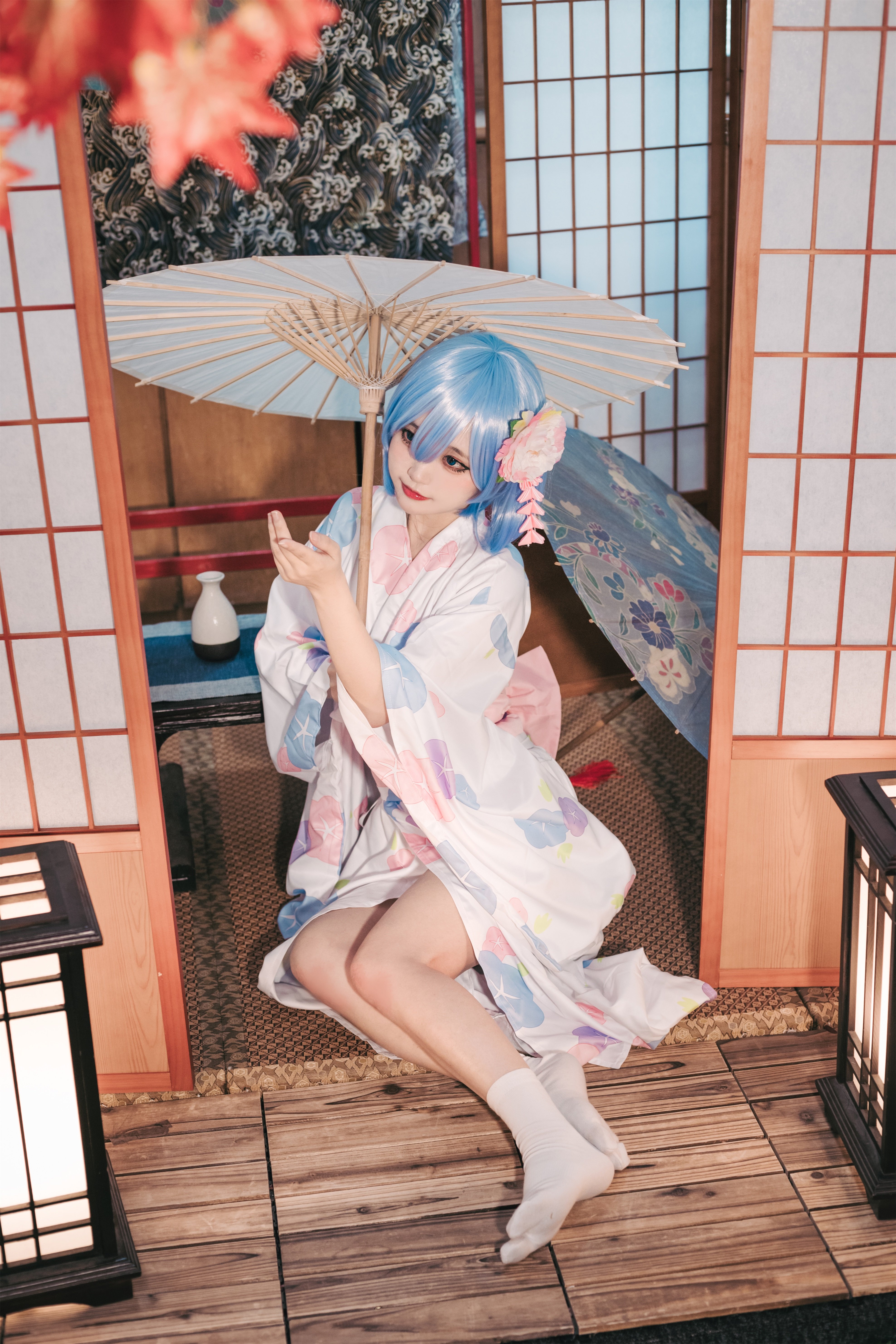 神沢永莉No.010蕾姆和风写真 47P