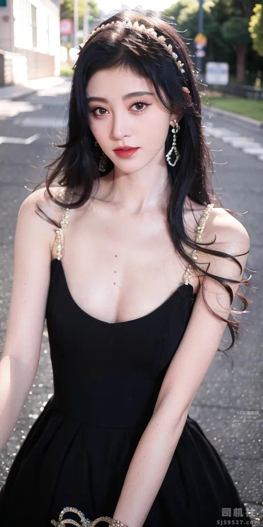 AI Nudes | AI Porn [明星换脸] 鞠婧祎的新版ai绘画图，街头露出，高颜值美女 [212P]
