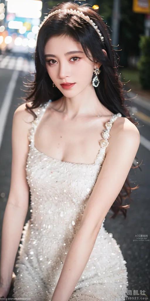 AI Nudes | AI Porn [明星换脸] 鞠婧祎的新版ai绘画图，街头露出，高颜值美女 [212P]