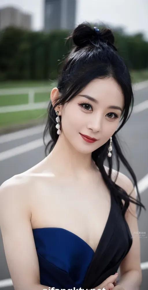 AI Nudes] [ดาราสลับหน้า]ชุดรวม AI จากเทพ-จ้าวลี่อิง3