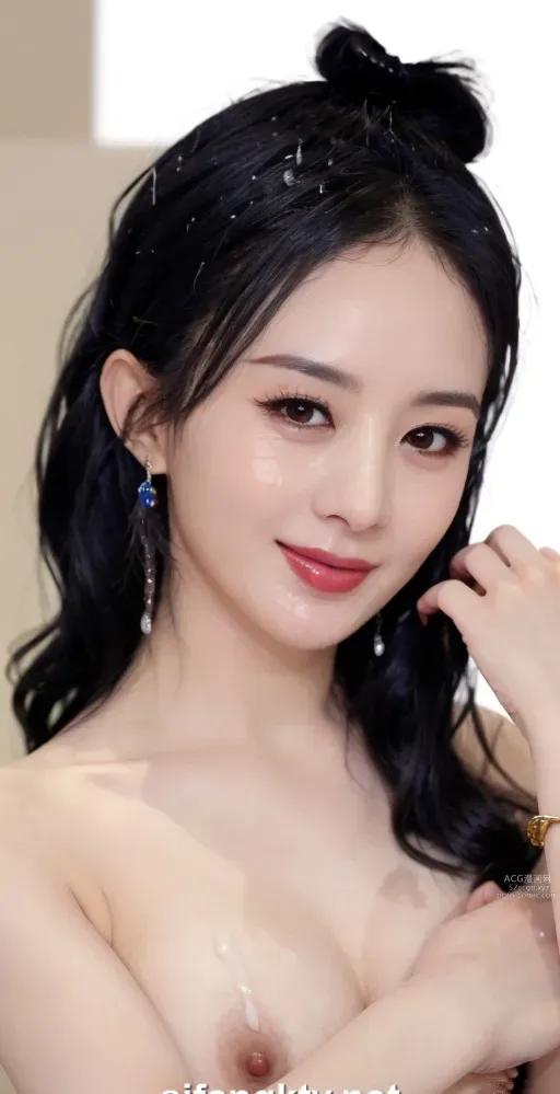 AI Nudes] [ดาราสลับหน้า]ชุดรวม AI จากเทพ-จ้าวลี่อิง3