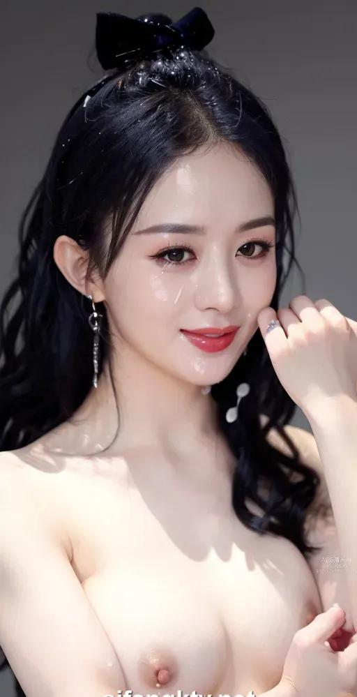 AI Nudes] [ดาราสลับหน้า]ชุดรวม AI จากเทพ-จ้าวลี่อิง3