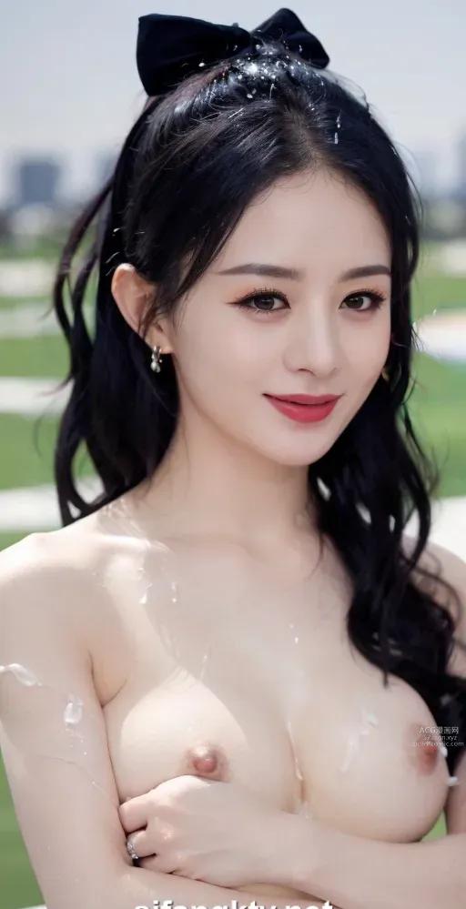 AI Nudes] [ดาราสลับหน้า]ชุดรวม AI จากเทพ-จ้าวลี่อิง3