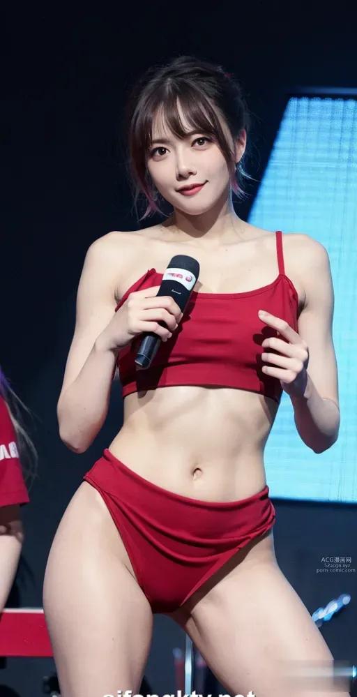 AI Nudes] [스타 얼굴 바꿈] 대신 AI 합집 - 록신