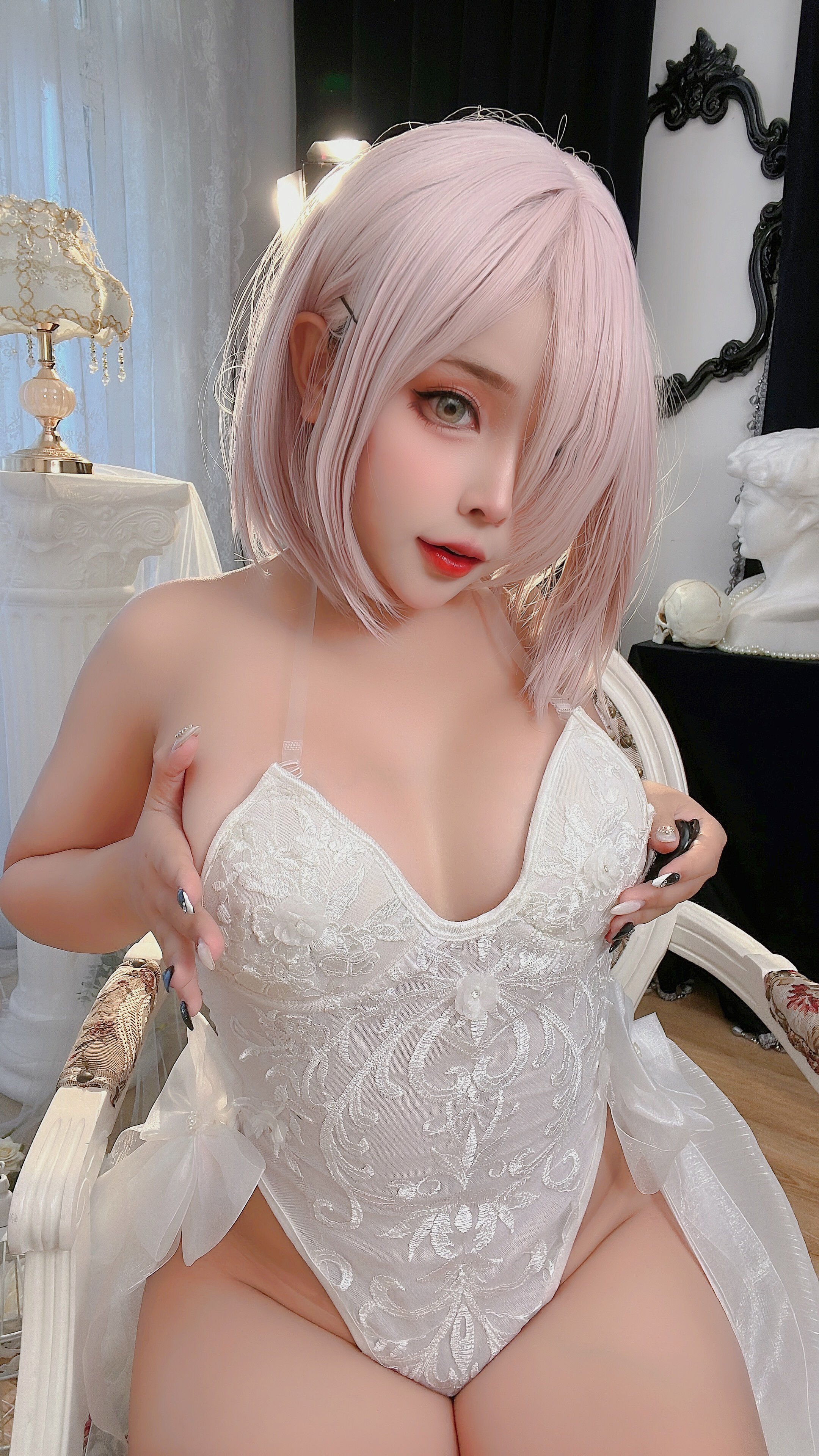 Sayo Momo – Mashu White Lingerie Body Oil