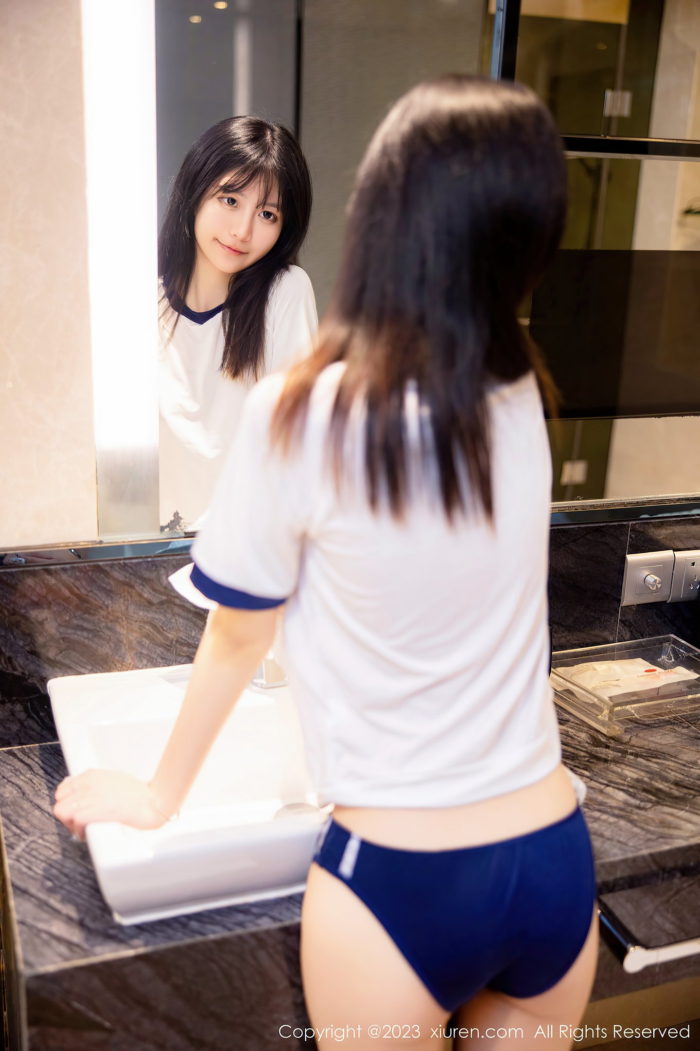 Xiuren秀人網] 2023年3月21日 No.6447 シェシャオアン スクールガール