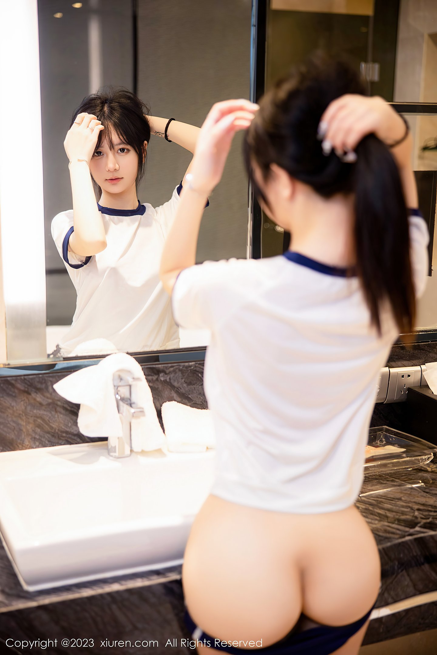 Xiuren秀人網] 2023年3月21日 No.6447 シェシャオアン スクールガール