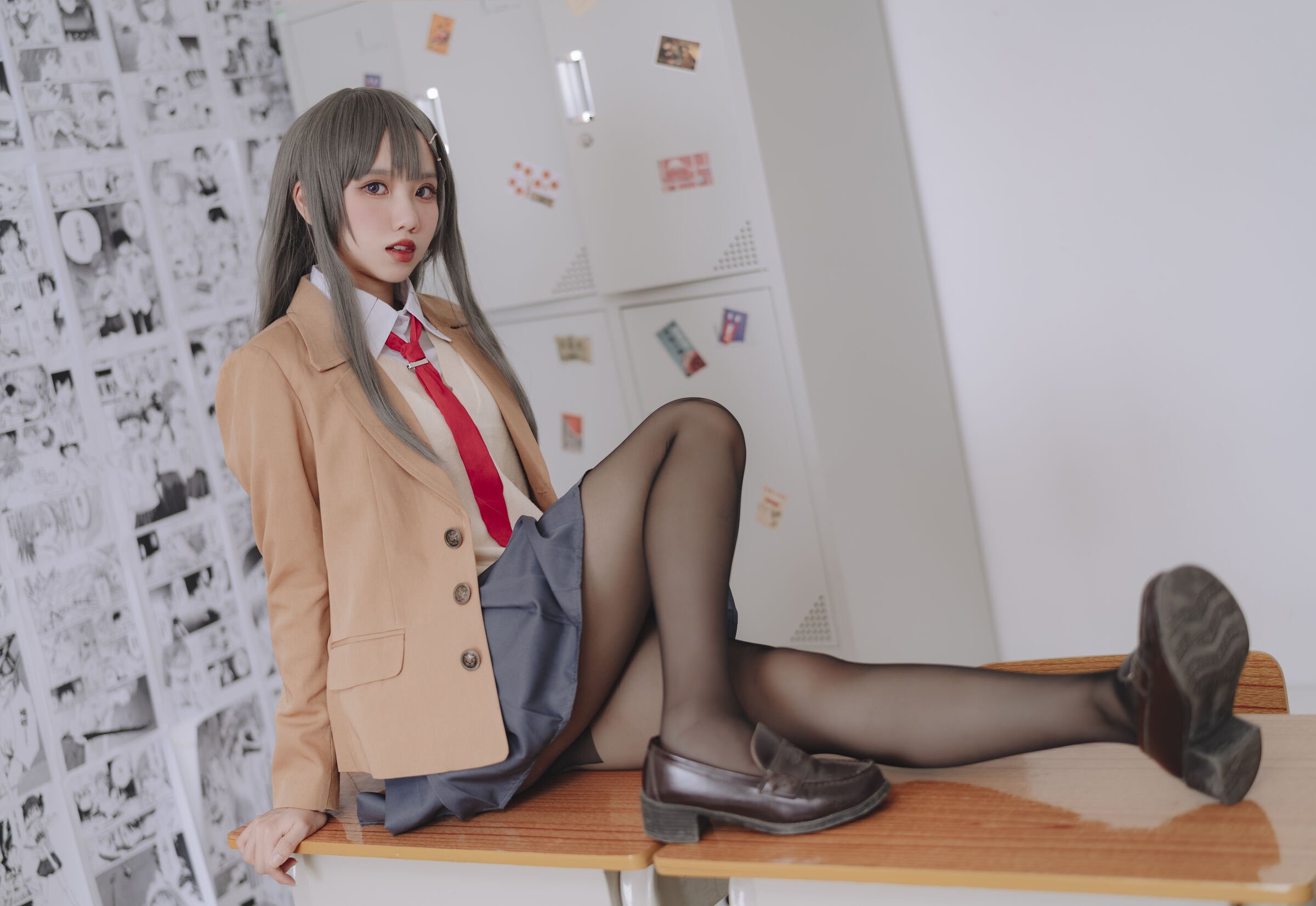 「果咩醬w」麻衣校服 – 電子圖