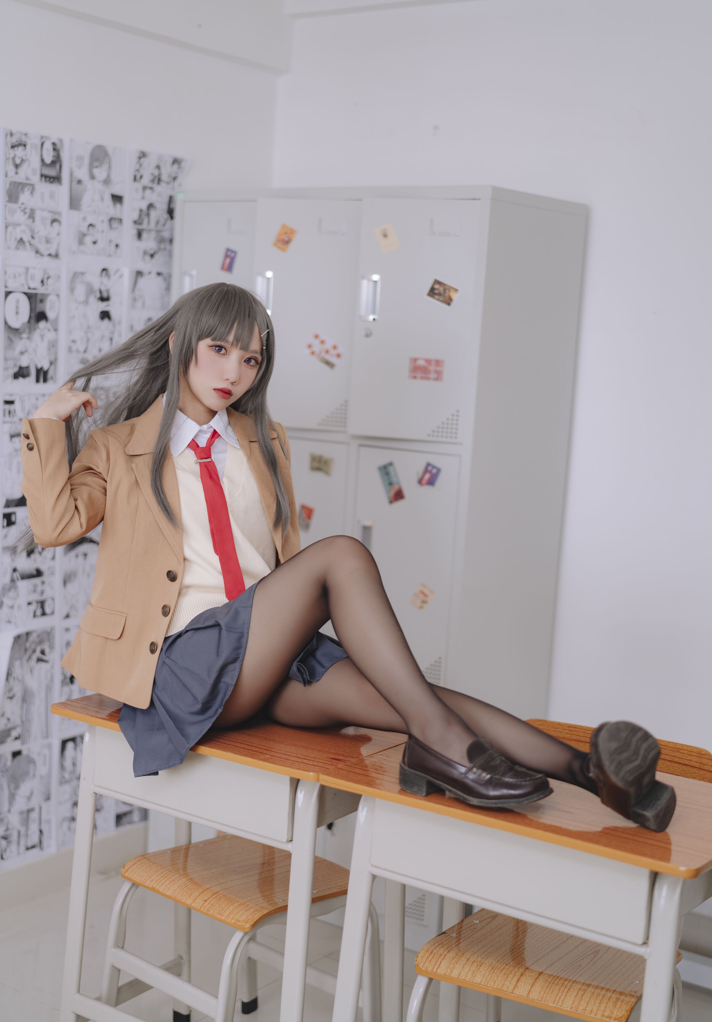 「果咩醬w」麻衣校服 – 電子圖