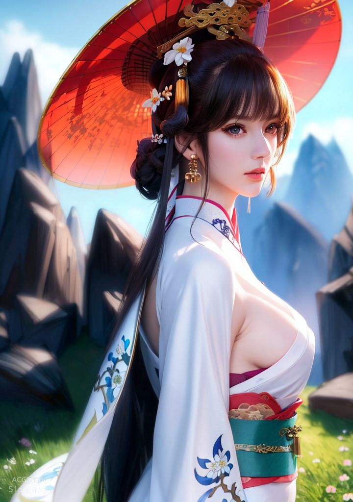國風AI生成圖精品合集 第一期-極致美顏美乳女孩【426P】 Part 1
