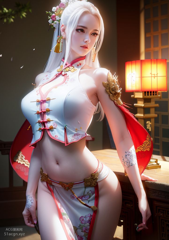 國風AI生成圖精品合集 第一期-極致美顏美乳女孩【426P】 Part 1