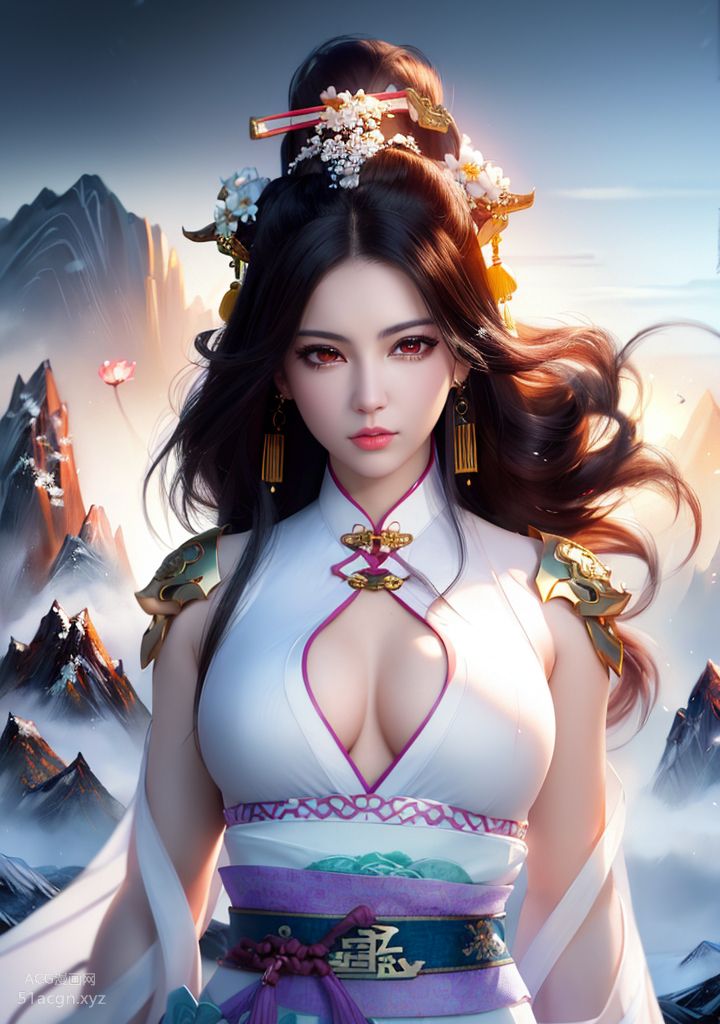 國風AI生成圖精品合集 第一期-極致美顏美乳女孩【426P】 Part 1