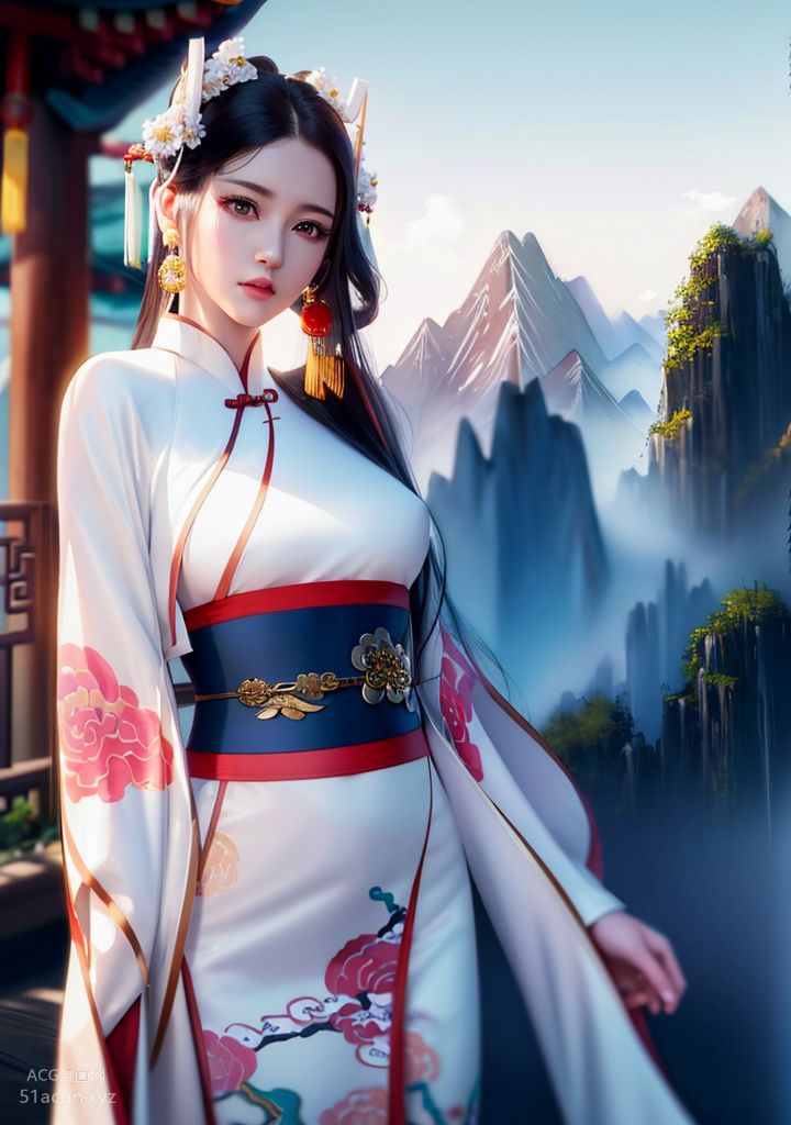 國風AI生成圖精品合集 第一期-極致美顏美乳女孩【426P】 Part 1