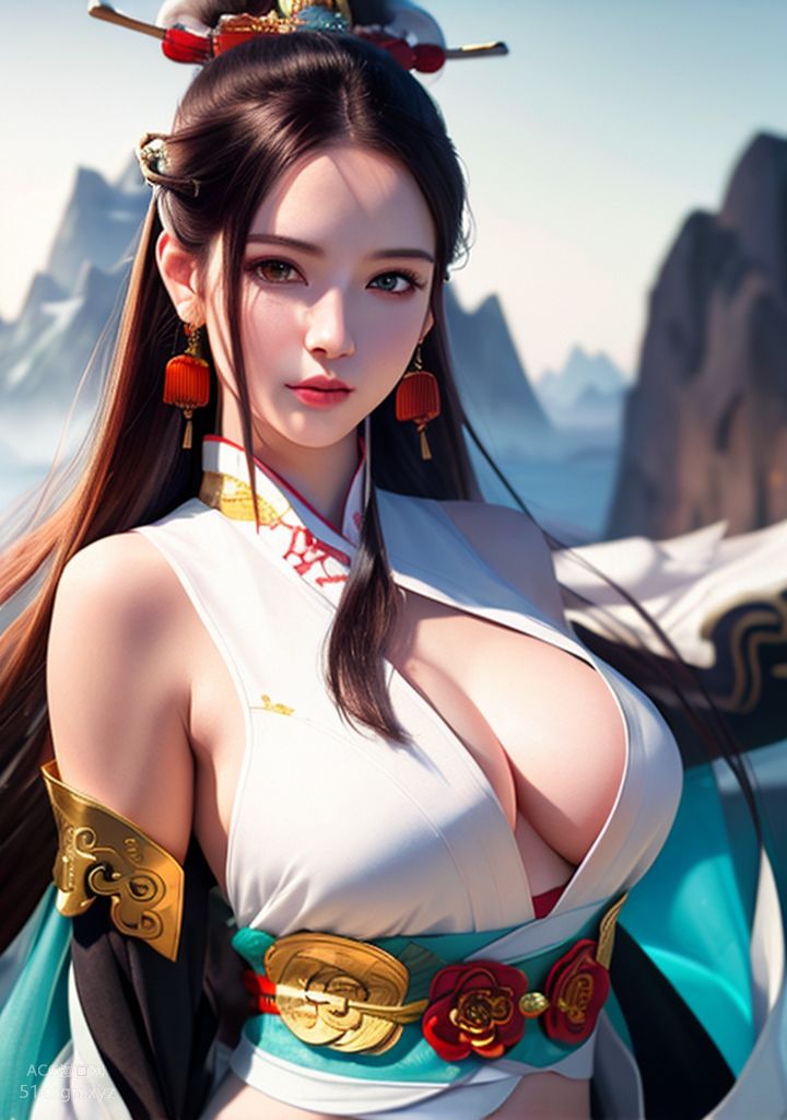 國風AI生成圖精品合集 第一期-極致美顏美乳女孩【426P】 Part 1
