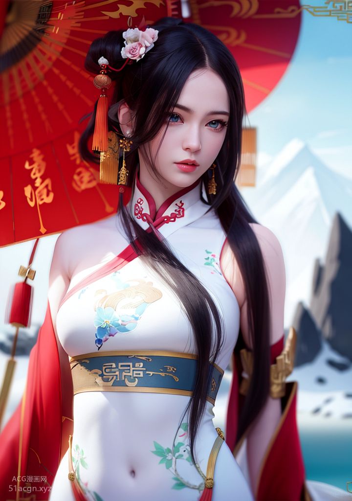 國風AI生成圖精品合集 第一期-極致美顏美乳女孩【426P】 Part 1