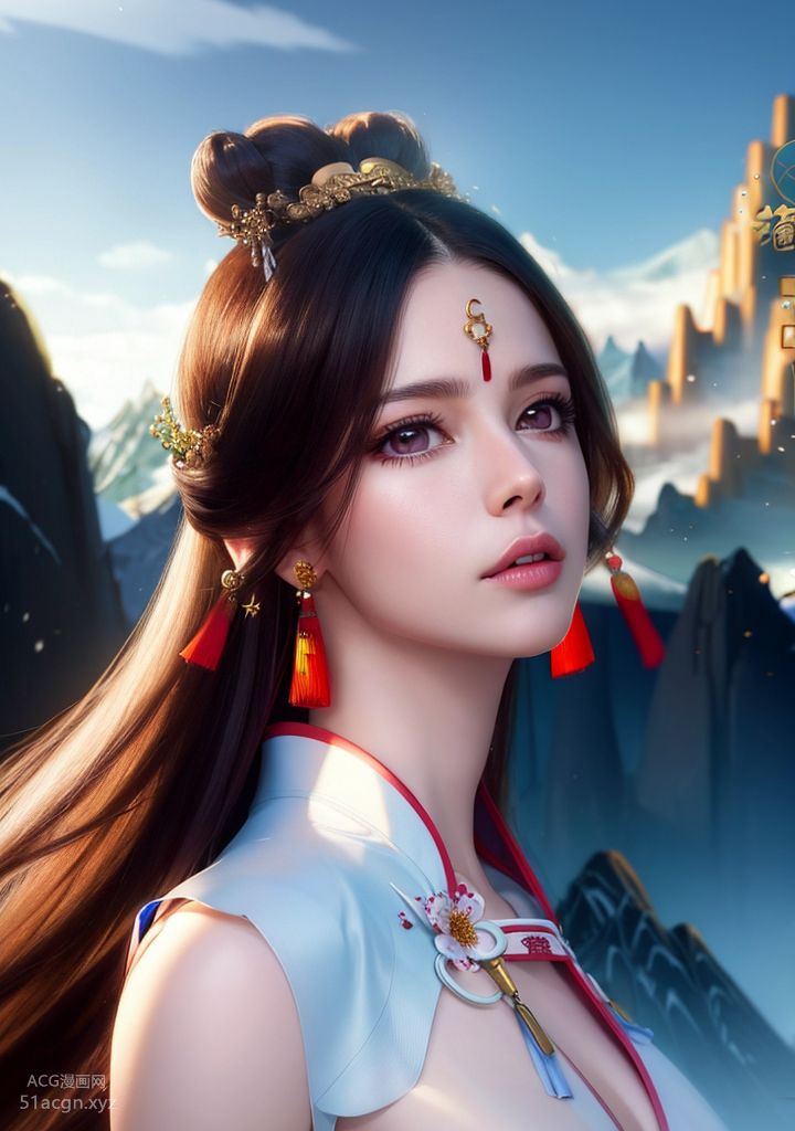 國風AI生成圖精品合集 第一期-極致美顏美乳女孩【426P】 Part 2