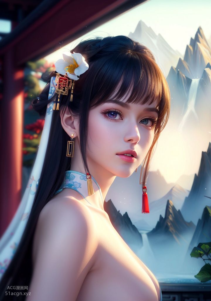 國風AI生成圖精品合集 第一期-極致美顏美乳女孩【426P】 Part 2