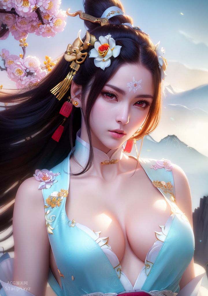 国風AI生成画像精品合集 第一期-極致美顔美乳の少女【426P】 Part 2