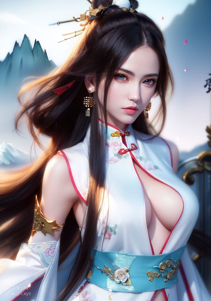 国風AI生成画像精品合集 第一期-極致美顔美乳の少女【426P】 Part 2