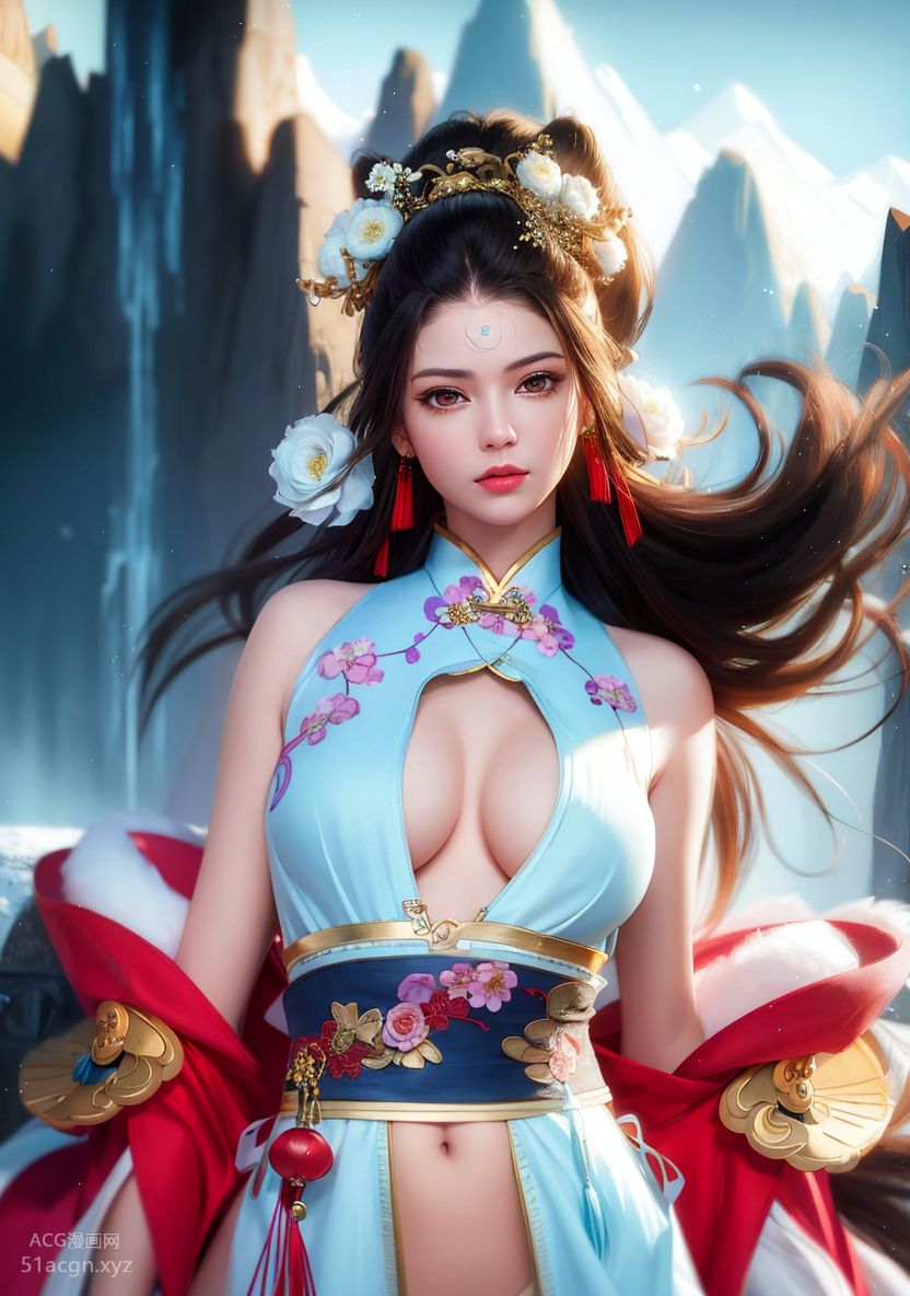 国風AI生成画像精品合集 第一期-極致美顔美乳の少女【426P】 Part 2