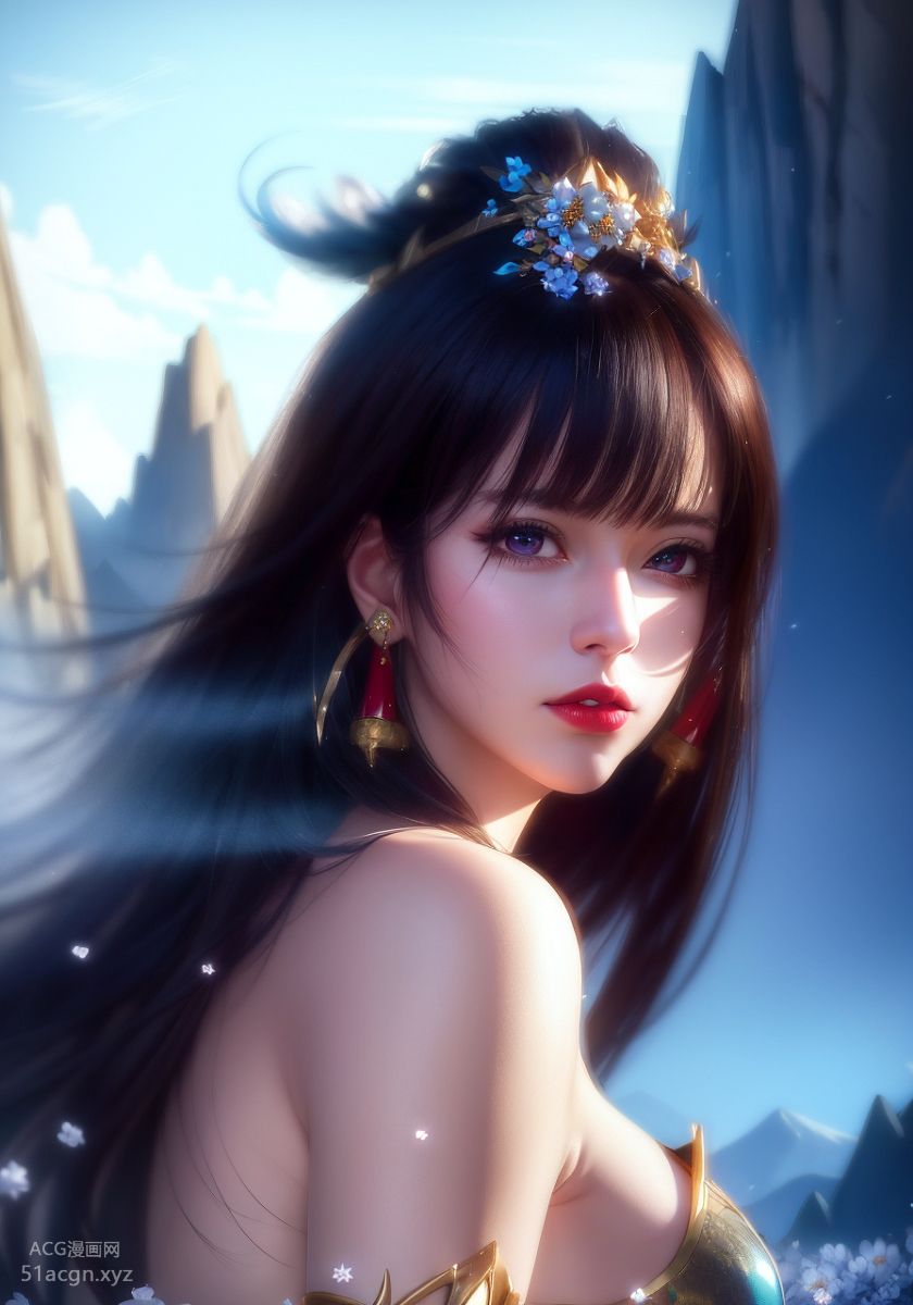 国风AI生成图精品合集 第一期-极致美颜美乳女孩【426P】 Part 3