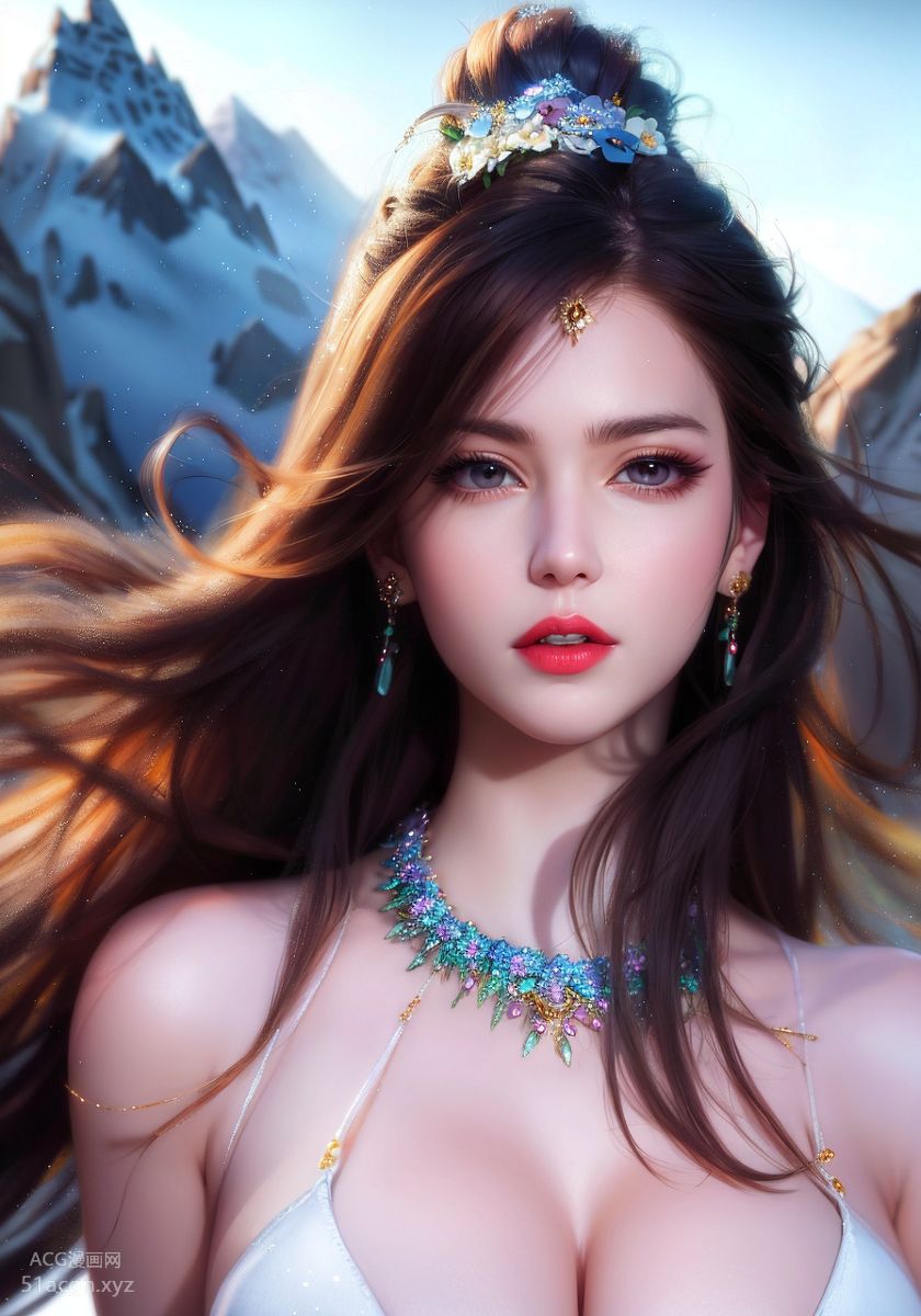 国风AI生成图精品合集 第一期-极致美颜美乳女孩【426P】 Part 3