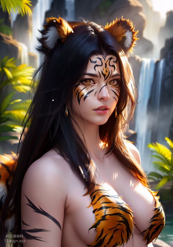 National Style AI-Generated Images Premium Collection, First Issue - Ultimate Beauty Facial and Breast Girl [426P] Part 3