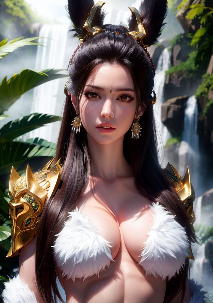 National Style AI-Generated Images Premium Collection, First Issue - Ultimate Beauty Facial and Breast Girl [426P] Part 3