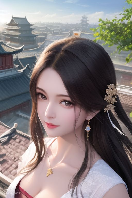 Bộ sưu tập ảnh AI tạo phong cách quốc gia cao cấp - Phần thứ hai: Kimono + Hán phục + Kỳ bào phong [1103P] Phần 2