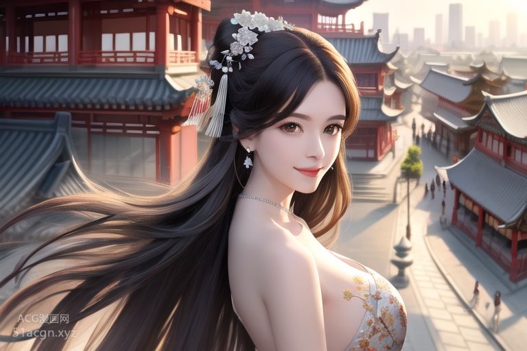 Bộ sưu tập ảnh AI tạo phong cách quốc gia cao cấp - Phần thứ hai: Kimono + Hán phục + Kỳ bào phong [1103P] Phần 2