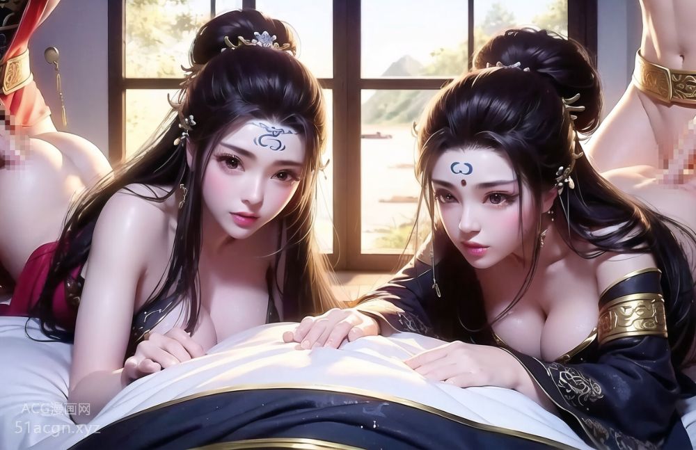 국풍 AI 생성 이미지 명품 모음집 제2탄 와복+한푸+기파오 스타일【1103P】 Part 7