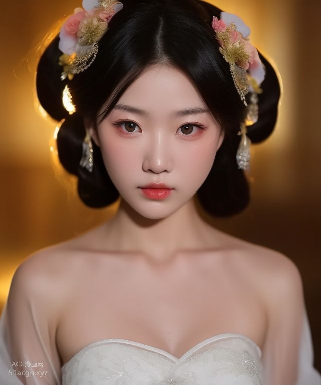 국풍 AI 생성 이미지 명품 모음집 제2탄 와복+한푸+기파오 스타일【1103P】 Part 7