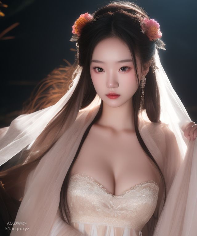 국풍 AI 생성 이미지 명품 모음집 제2탄 와복+한푸+기파오 스타일【1103P】 Part 7