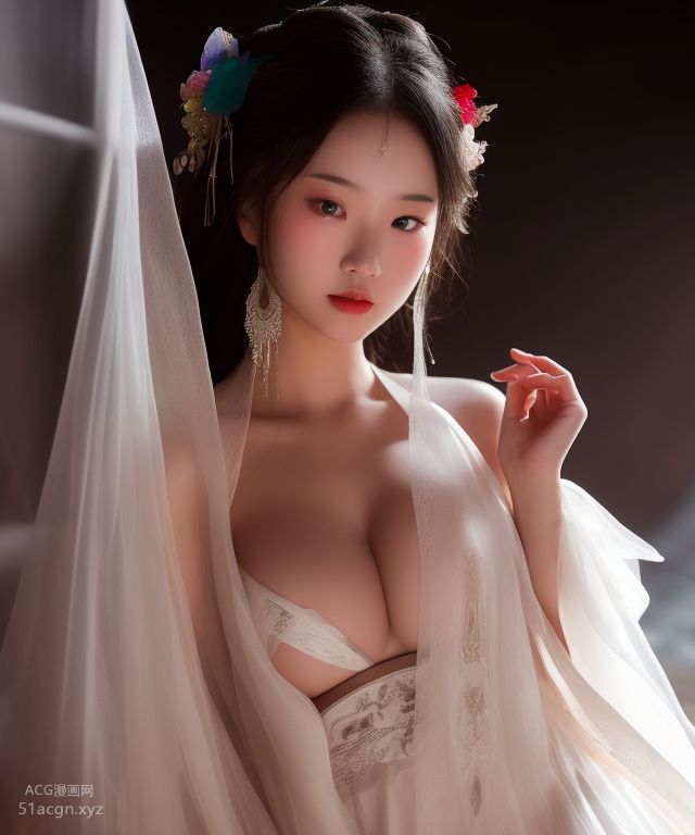 국풍 AI 생성 이미지 명품 모음집 제2탄 와복+한푸+기파오 스타일【1103P】 Part 7