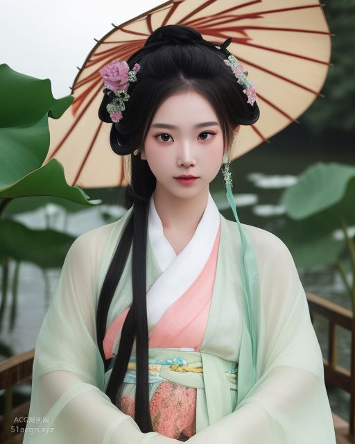 국풍 AI 생성 이미지 명품 모음집 제2탄 와복+한푸+기파오 스타일【1103P】 Part 7