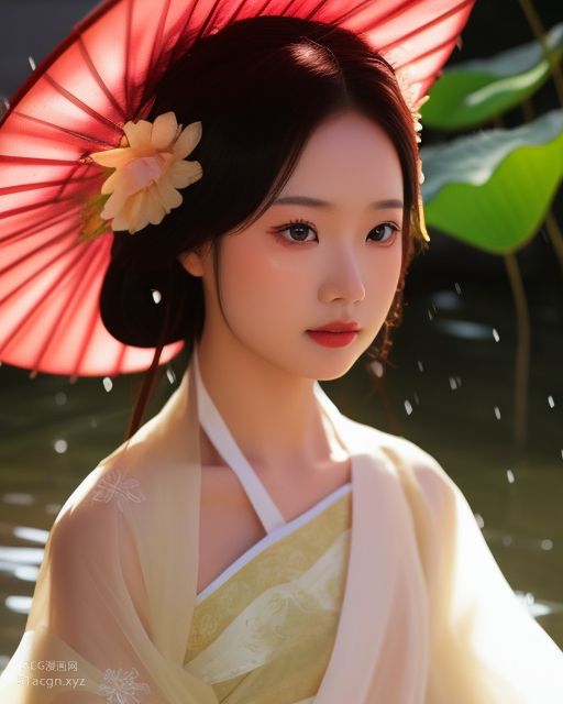 국풍 AI 생성 이미지 명품 모음집 제2탄 와복+한푸+기파오 스타일【1103P】 Part 7