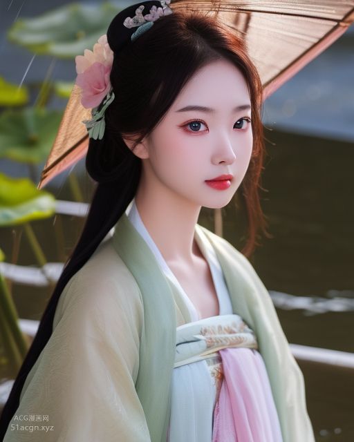 국풍 AI 생성 이미지 명품 모음집 제2탄 와복+한푸+기파오 스타일【1103P】 Part 7