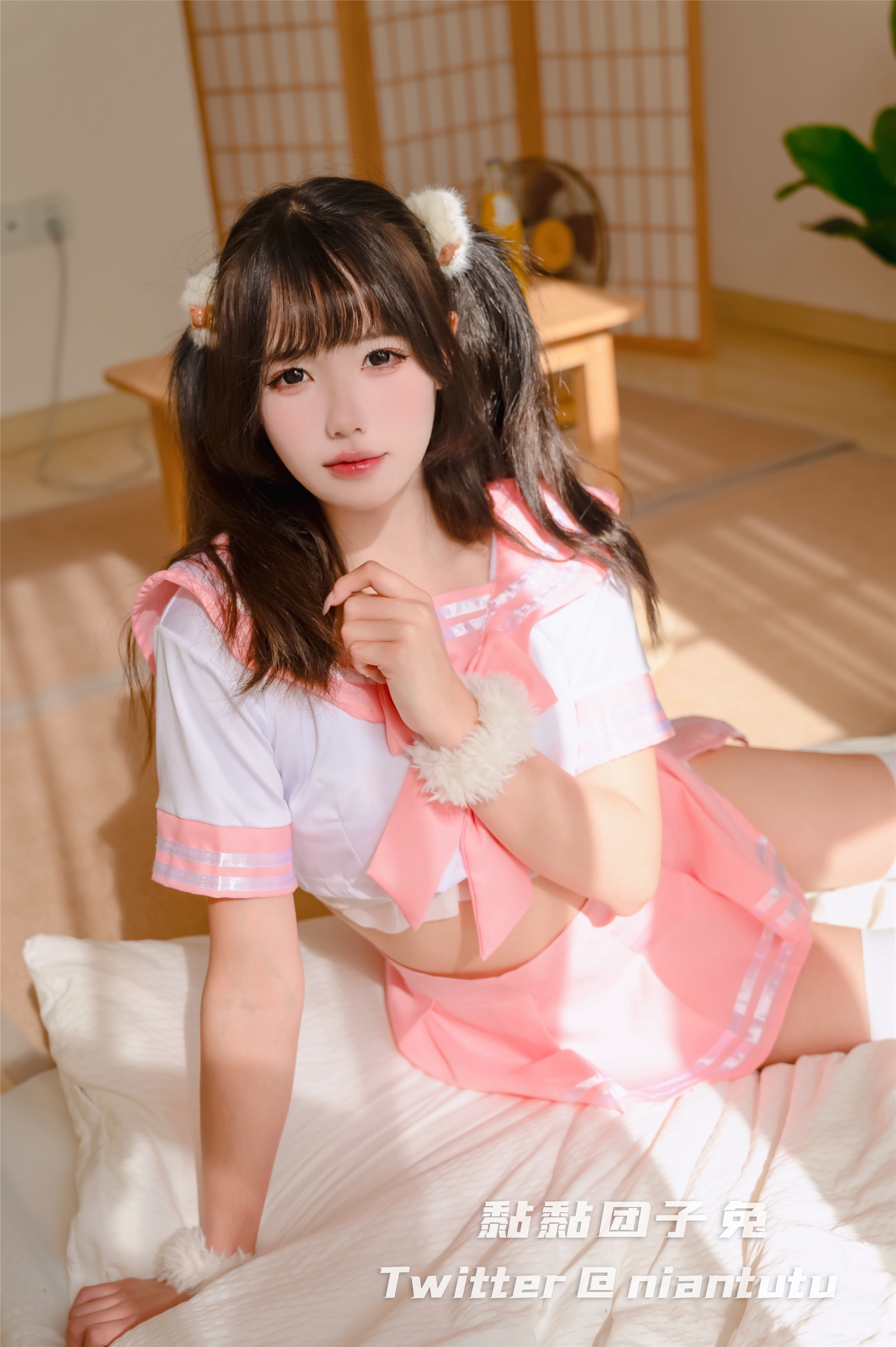 黏黏团子兔 - JK女仆 60P