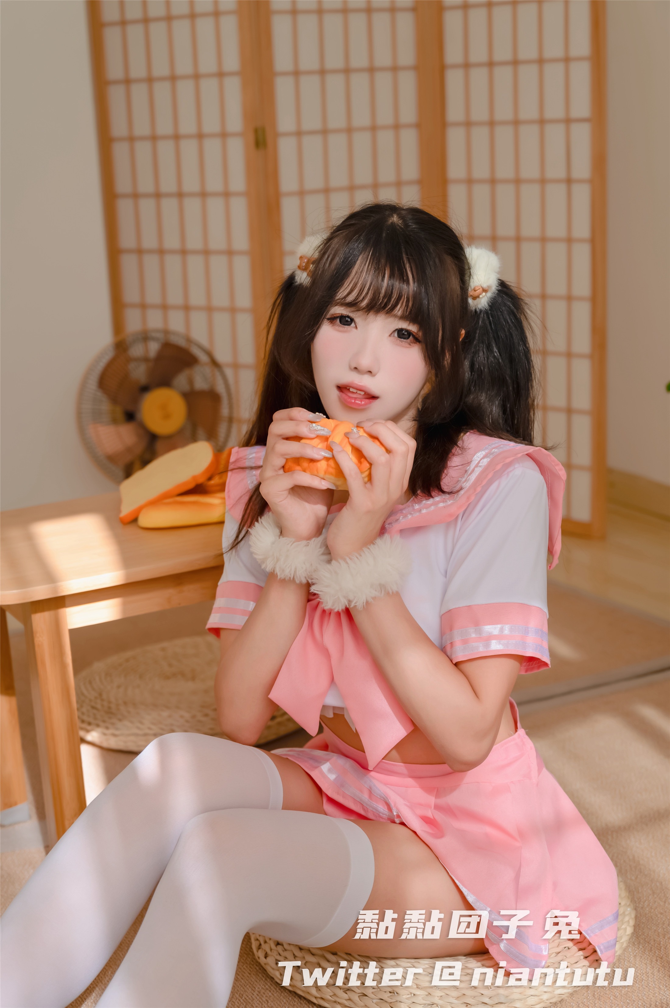 黏黏团子兔 - JK女仆 60P