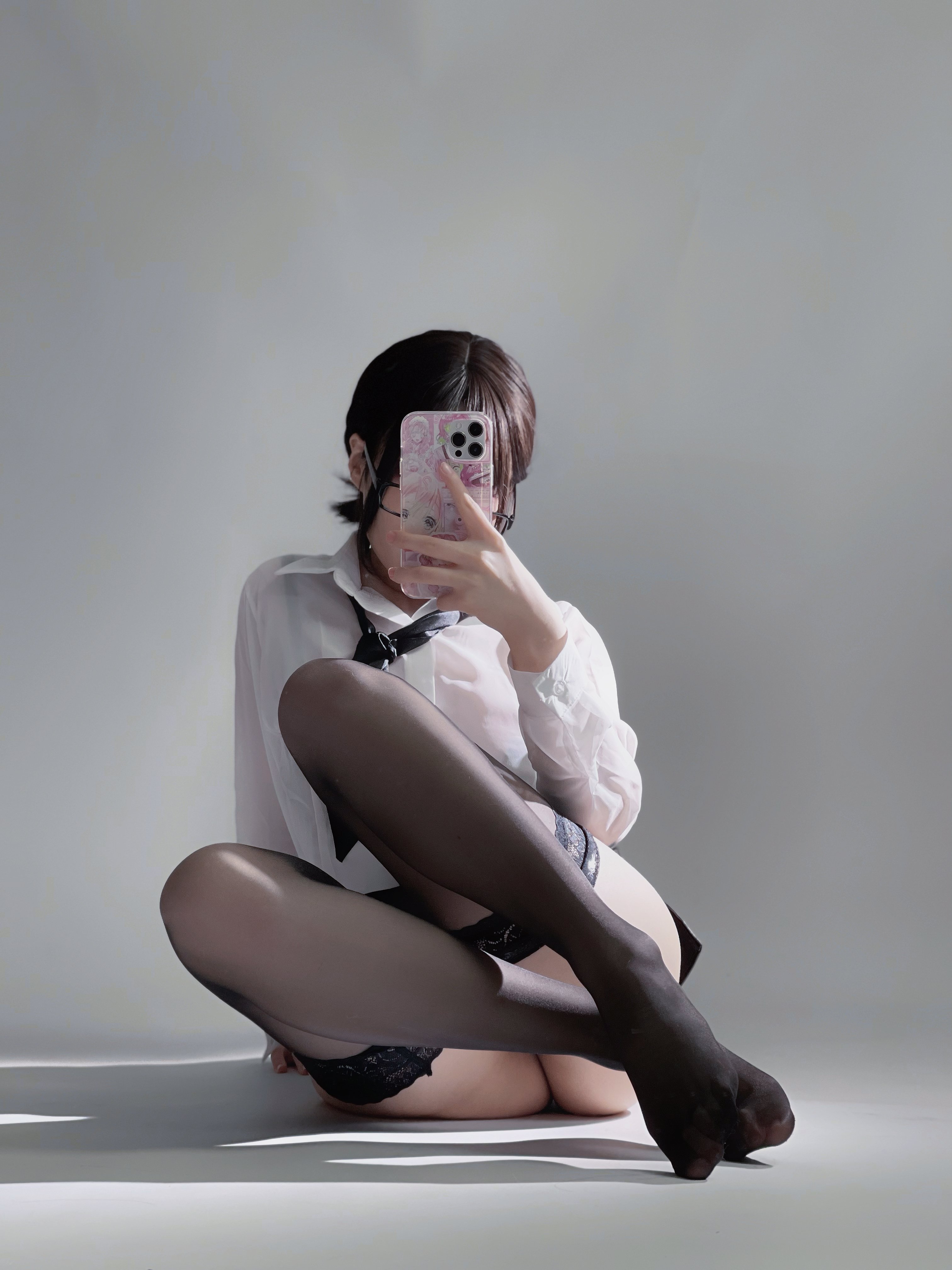 幼爱youmeko - 黑丝眼镜OL