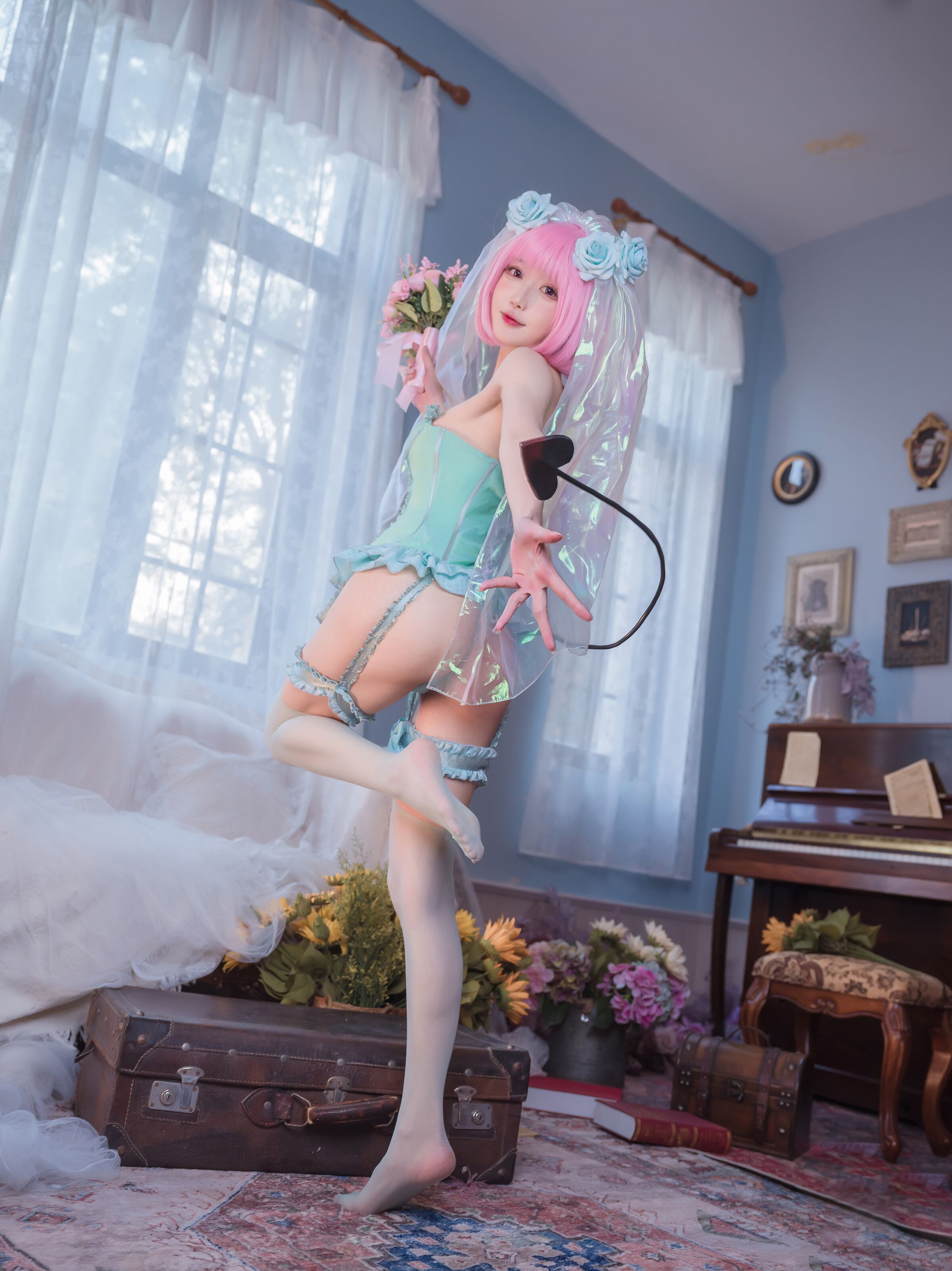A Bao is also a Bunny Girl - Princess Meng Meng Bridal Lingerie