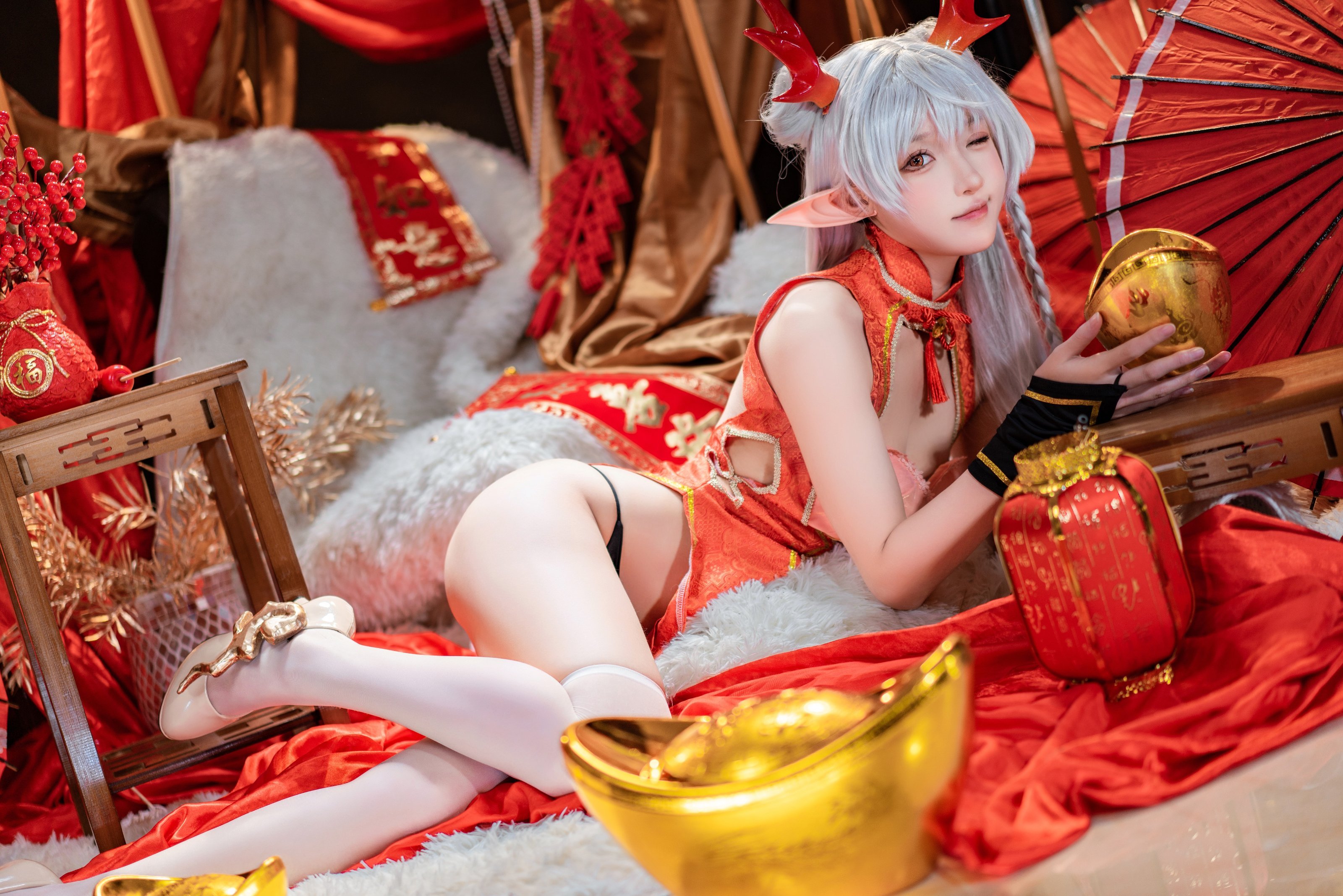 A Bao Cũng Là Thỏ Nương] Hình Ảnh Chúc Mừng Xuân Mới Long Mei